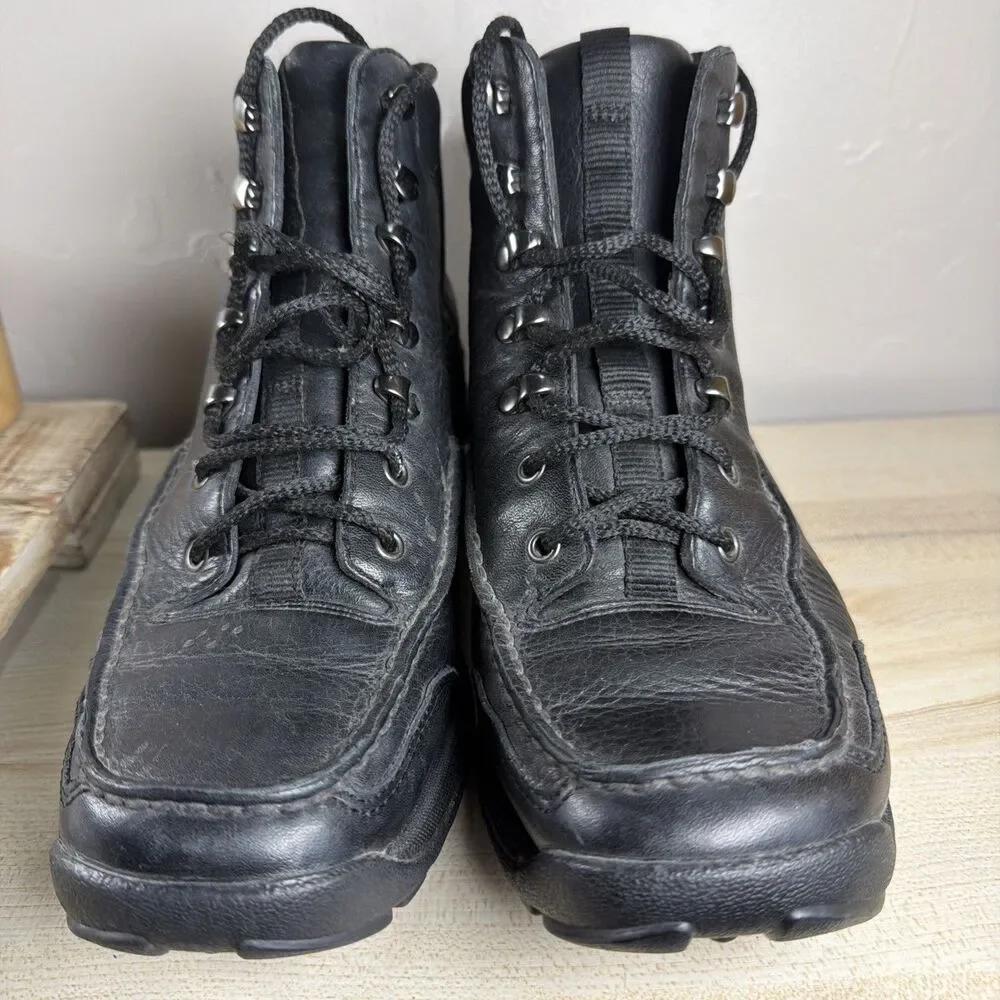 Cole Haan Country Black Hiking  Boots Mens 8.5M CO1617